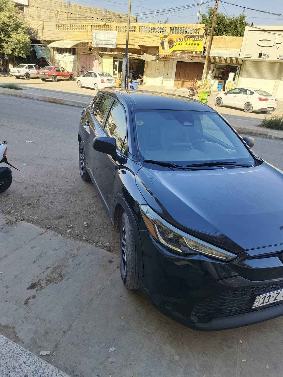 تويوتا كورولا كروس هايبرد موديل 23 امريكي
السلام عليكم 
تويوتا كورولا كروس هايبرد وارد امريكي رقم بغداد ضرر تبديل بنيد وصبغ بدون دواخل فئة s
مواصفات اعتيادي بصمة قطعتين تبريد تحكمات استيرن محرك 2000 مع هايبرد فور ويل اوتو هولد سايد بريك كهربائية ثلاث انظمة قيادة راذار تحديد مسار ماشية 34 الف مايل وقابل للزيادة 
السعر 179
تلفون ***********
علية واتساب
