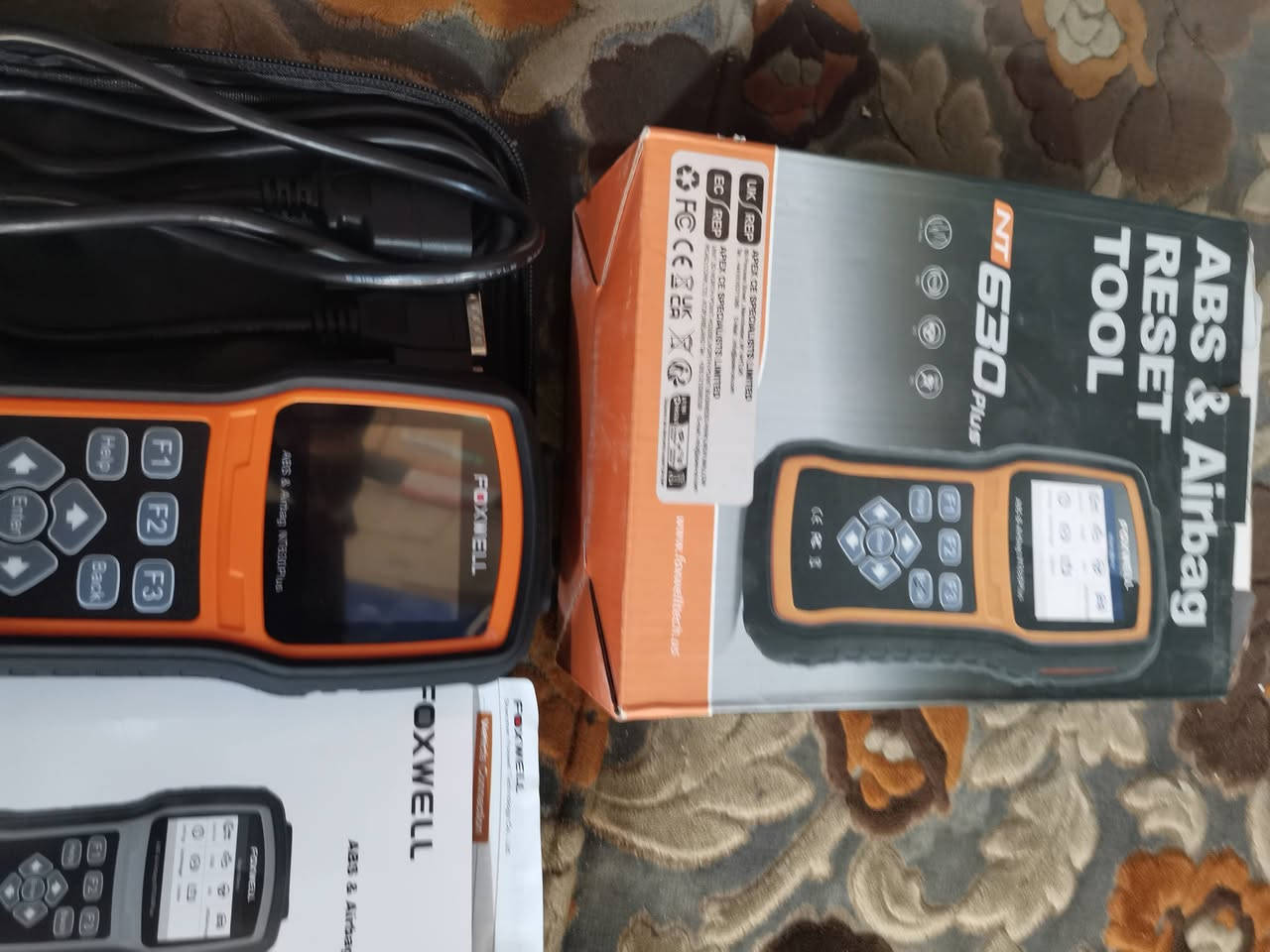 السلام عليكم جهاز foxwell nt 630 للبيع السعر 75 تحديث مجاني مكاني بغداد الشعب لايوجد توصيل للاستفسار ***********
