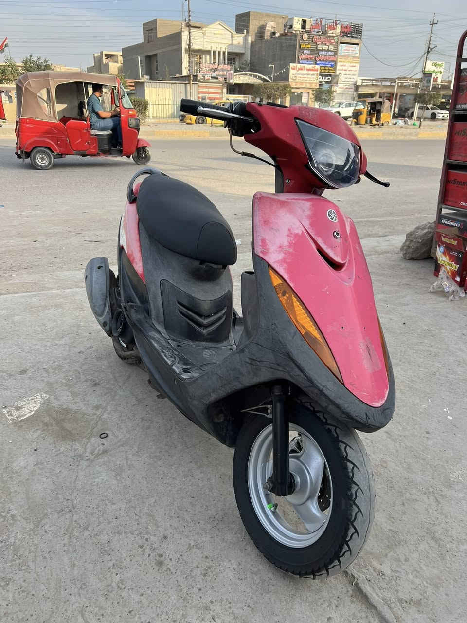 سلام عليكم دراجه ماكس عدله دراجه شلعه ومعدل فول لايت عدسه بلادي كهربائيات كله شغاله ما بيه اي نقص فول ملاح مكفوله كفاله عامه رقمي *********** مكاني بغداد حي نصر
