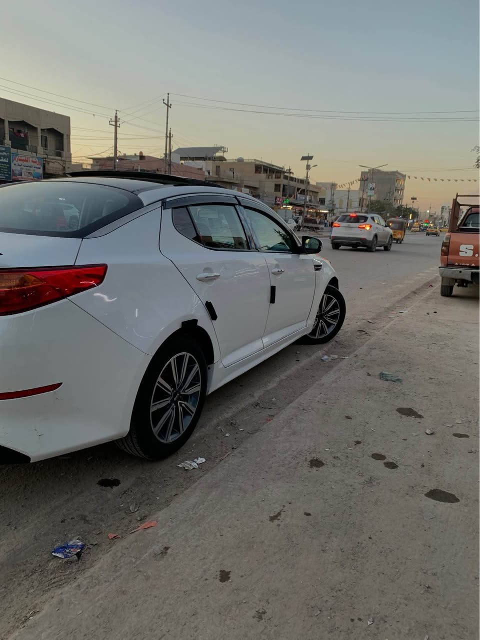 سلام عليكم كيا اوبتما موديل 2015 خليجي مكينه 2000 دوش سياره فول مواصفات واحد على واحد بصمه تشغيل بانوراما مري شفط اشاير بل مري بصمه ابواب ترحيب حساسات توقف ذاتي تبريد قطعتين صبغ 3 قطع اثر شخوط والسونار مرفوق ويه الصور لباقي كفاله عامه سياره باسمي هزه جديده رقم انلكيري الجديد وشرط التحويل سياره مال جناي وما ناقصها اي شي السعر 120 وبي مجال للشراي 
رقمي للاتصال ***********
غير متوفر خاص بغداد, العراق
