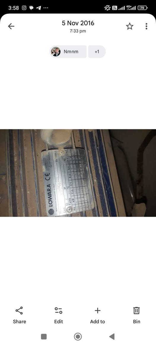 ماتۆڕی غسل7.5حسان لۆرای ئیتاڵی ئیشی نەکردووە.
نرخی750$
*********** حلبجة, السليمانية
