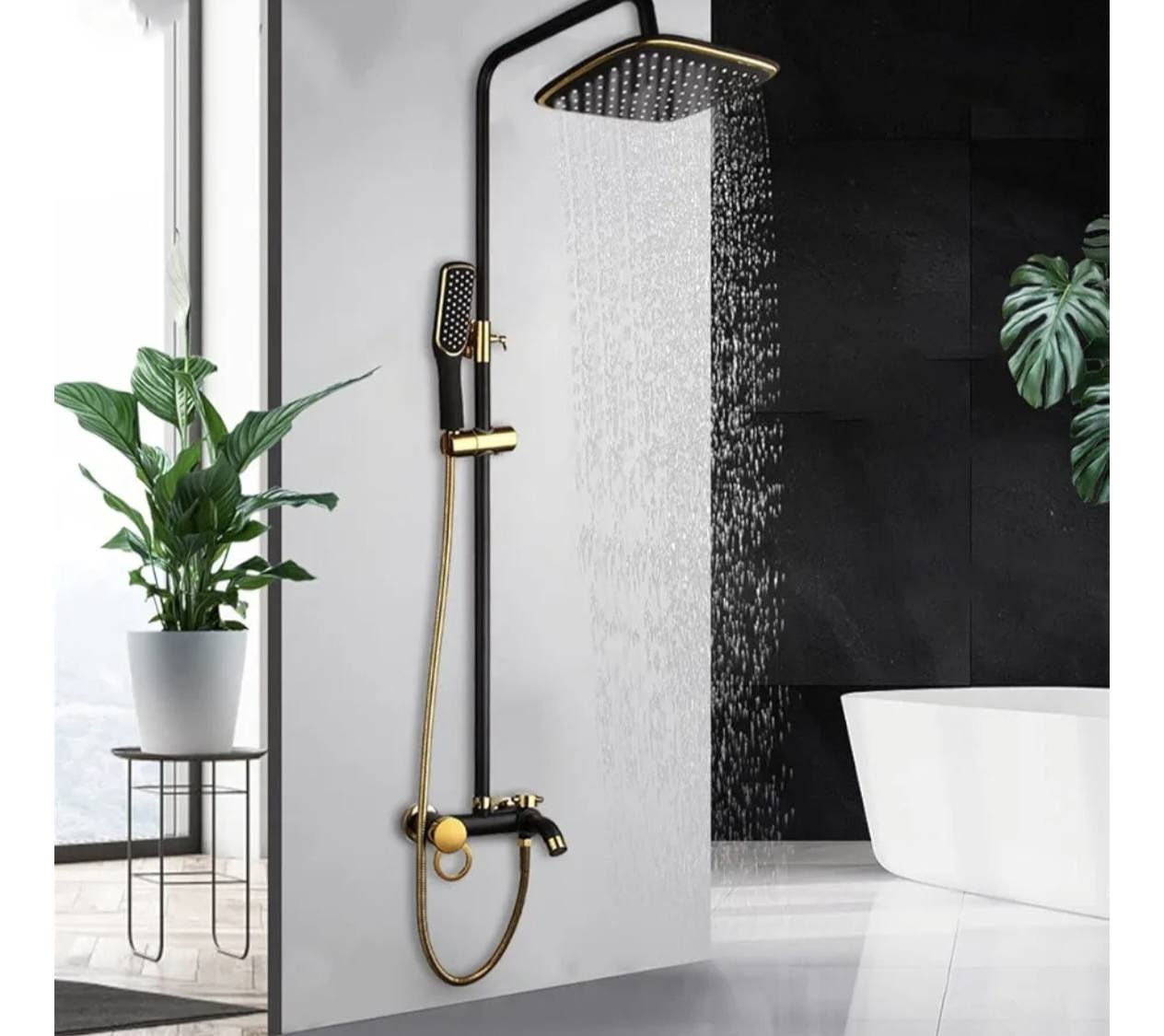 السعر ب 40 الف 🚌🚗
دوش 🚿صنبور للحمام بتصميم عصري باللونين الأسود والذهبي، يشتمل على رأس دش مطري، ودش يدوي، وخلاط مياه. 🚿
المواد: مصنوع من النحاس والفولاذ المقاوم للصدأ لضمان المتانة


**إذا كنت صاحب هذا الإعلان وتريد حذفه لأي سبب، رجاءا أرسل رسالة إلى الدعم الفني**