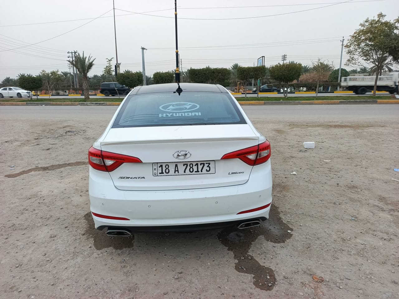 السلام عليكم للبيع سوناتا 2015 وارد امريكي سياره حادثه چاملغ وخشم البنيد السياره فول  واحد عل واحد مكينه 2400 رقم بابل رقم الهاتف *********** مكانه كربلاء المقدسة
