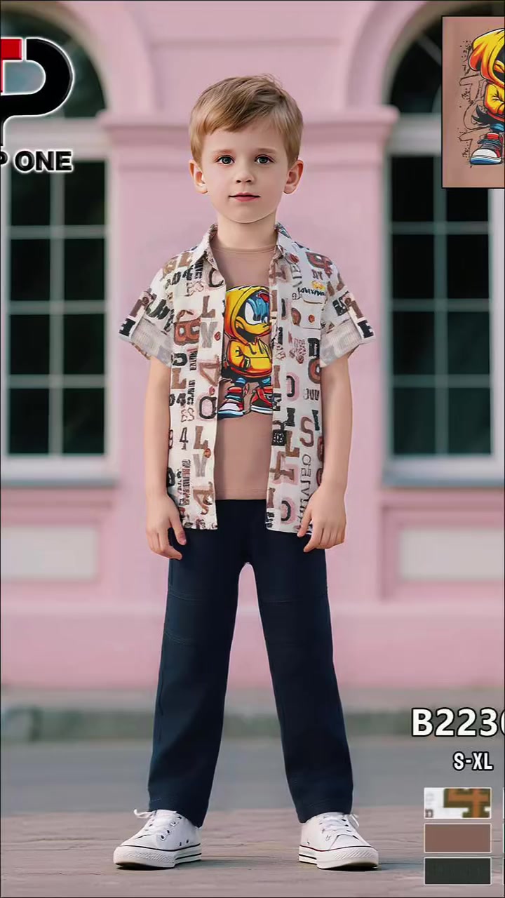 ✨ خلّي صغيرك يلبس الأناقة بثقة 👦🏻
ملابس ولادي بتصاميم عصرية تجمع بين الراحة والشياكة، مناسبة لكل يوم ولكل مناسبة.

متوفرة الآن في أزياء الخليل
المقاسات من عمر 5 أشهر إلى 12 سنة.


**إذا كنت صاحب هذا الإعلان وتريد حذفه لأي سبب، رجاءا أرسل رسالة إلى الدعم الفني**