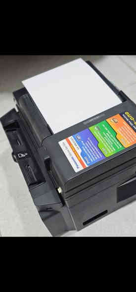 طابعة بايسونيك نضيفة مابيه اي شي ابيض و اسود
مكان البصره 
***********
