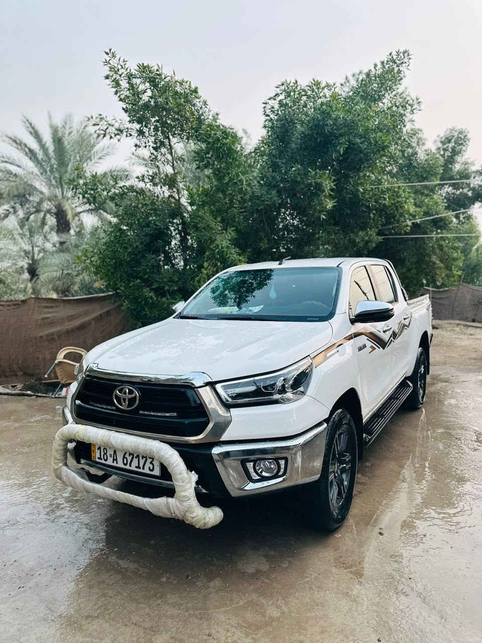 سلام وعليكم هايلكس موديل 2024 ماشيه 62 فور ويل مكفوله كفاله عامه رقم بابل 4 اسلندر 325 مكاني بابل  رقم الاستفسار ***********
