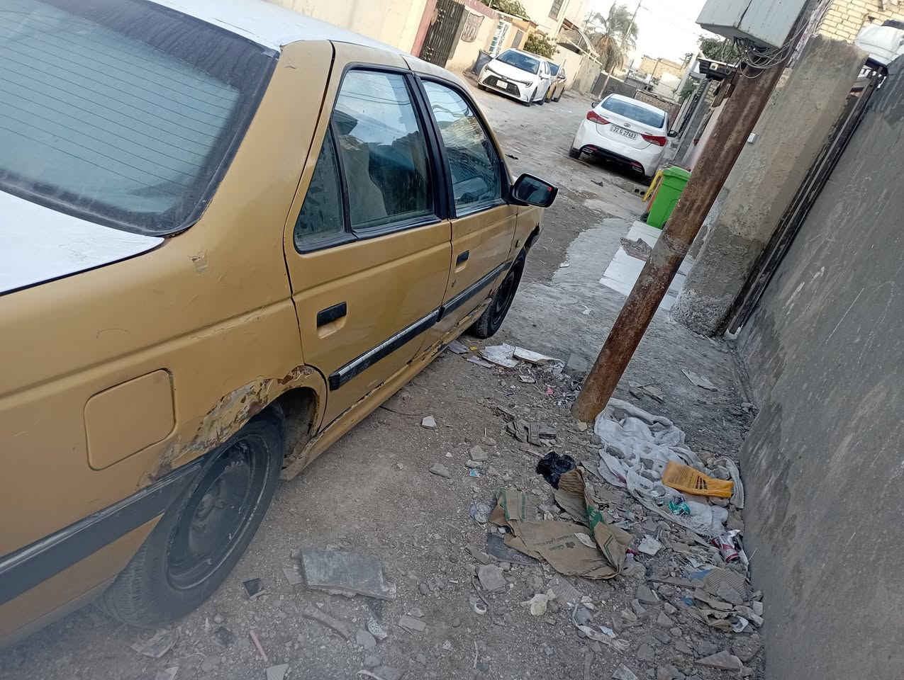 بيجو 405 بابل انكليزي مصفره مكينه وكير وتخم تاير حداديه اماميه خلفي كله تمام بيهه ضربه بالجنطه مبينه بالصوره مكان بابل سعر 20 ورقه بيهه مجال رقم ‏‪0785 841 0640‬‏
