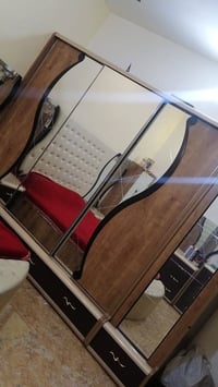 غرفه نوم تركية مستخدمة اخت الجديدة قوية جدا نضافتها ٩٥% ١١ قطعة  بغداد...