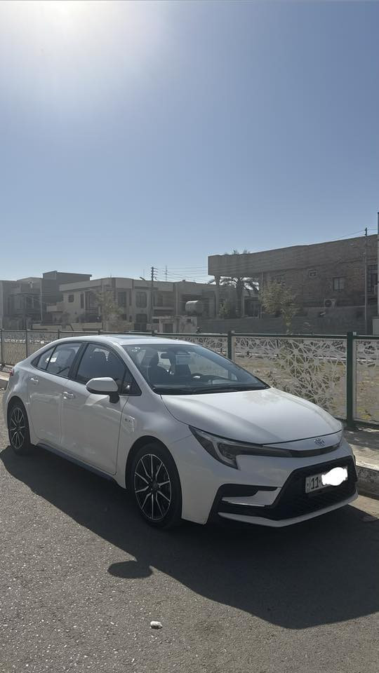 السلام عليكم 

كورلا للبيع 
موديل 2024 
شكل الامريكي تجميع صيني 
اللون ابيض
السياره فئة S الي هي اعلى فئة 
الرقم بغداد كامل ومجهز 
 
فول مواصفات
: فتحة

شاشة

كشنات جلد 

كشن السايق كهرباء

3 مودات قيادة 

رادار امامي 

تحديد مسار 

كروز سرعه 

السياره ماشية 59 الف كيلو متر

بيها فقط بارد بالباب خلف السايق وموضح بالسونار  

المكان الفلوجة

السعر: 149 وبيها مجال 

للتواصل : ***********
