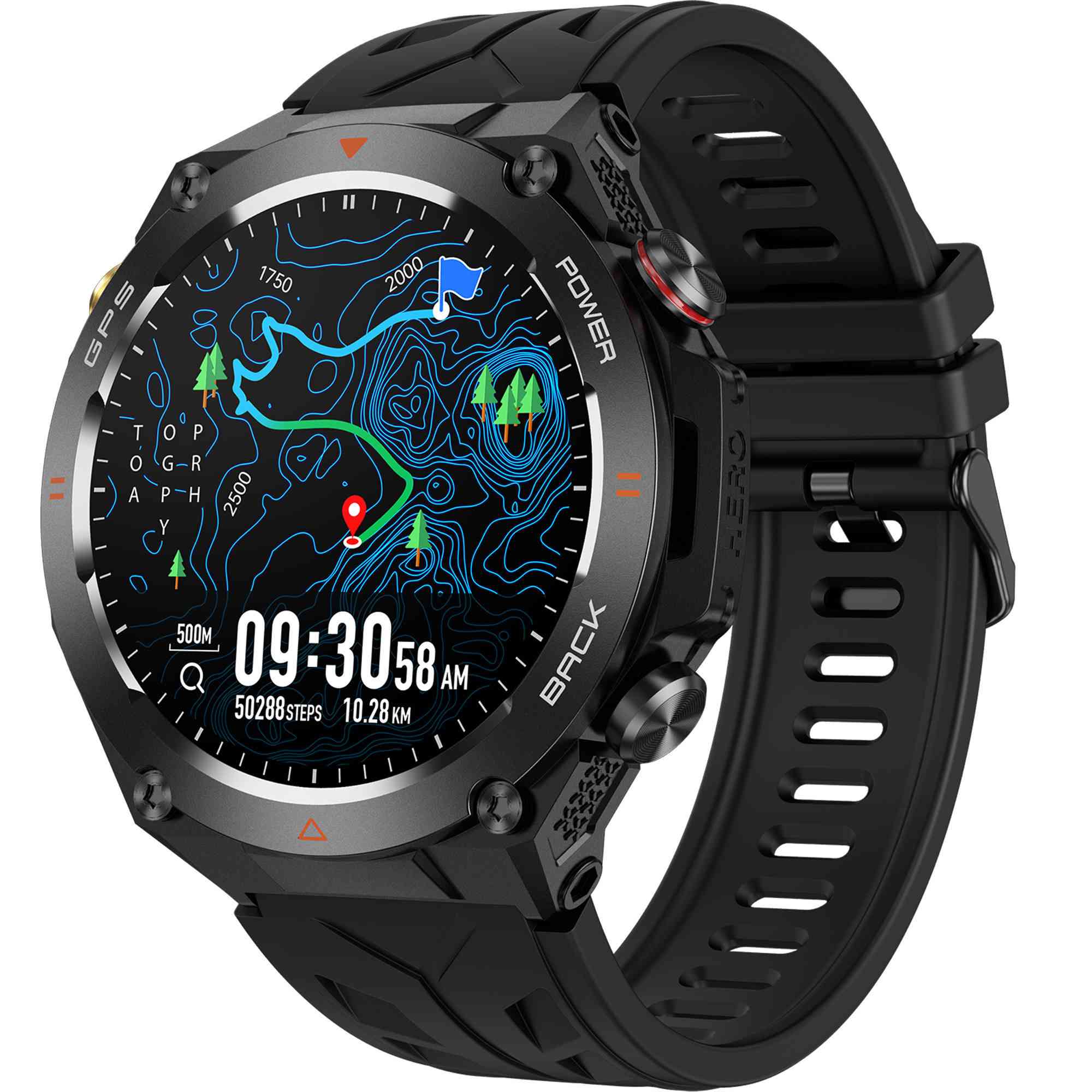 الساعة الذكية Findtime Military Smartwatch.
35الف اول تم
نظام تحديد المواقع (GPS): يحتوي على نظام GPS مدمج لتتبع المواقع بدقة أثناء الأنشطة الخارجية مثل الجري والمشي لمسافات طويلة.

الوظائف الرياضية: يتضمن بوصلة ومقياس ضغط جوي، مما يجعله مناسباً لمختلف الأنشطة الرياضية.

تتبع الصحة: مزود بأدوات لتتبع اللياقة البدنية ومراقبة النوم.

المميزات: مقاوم للماء ومصمم بتصميم عسكري متين.


**إذا كنت صاحب هذا الإعلان وتريد حذفه لأي سبب، رجاءا أرسل رسالة إلى الدعم الفني**