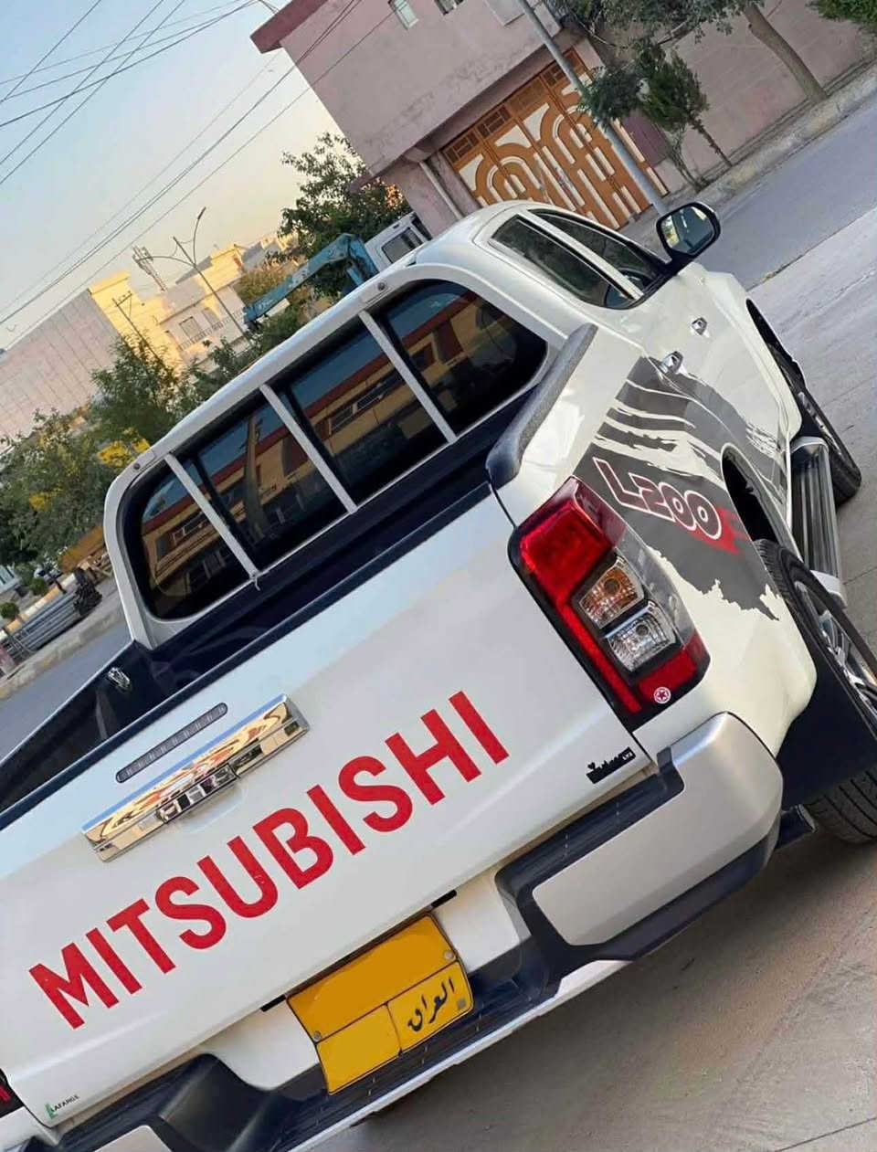 پیکاب L200 قەزافی 2021
 
مواسەفات  بەنزین دەرەجە یەک , 
دەبڵ ئەکسل , ڤۆلیۆم و ویل کرۆم ویل کەپ  ، 
دەبل دەعامی , شاشە و کامیرە و فۆرمیکا
110 هەزار کیلۆمەتر ڕۆیشتوە
لەدەعامی بۆ دەعامی هیچ هیچی نیە بە شەرت
سەنەوی نوێیە تا 2027

گێر مەکینە هەموی بەشەرت 
لەسەر دەقی شەریکەیە

ژمارەی خاوەنەکەی
*********** شقلاوة, أربيل
