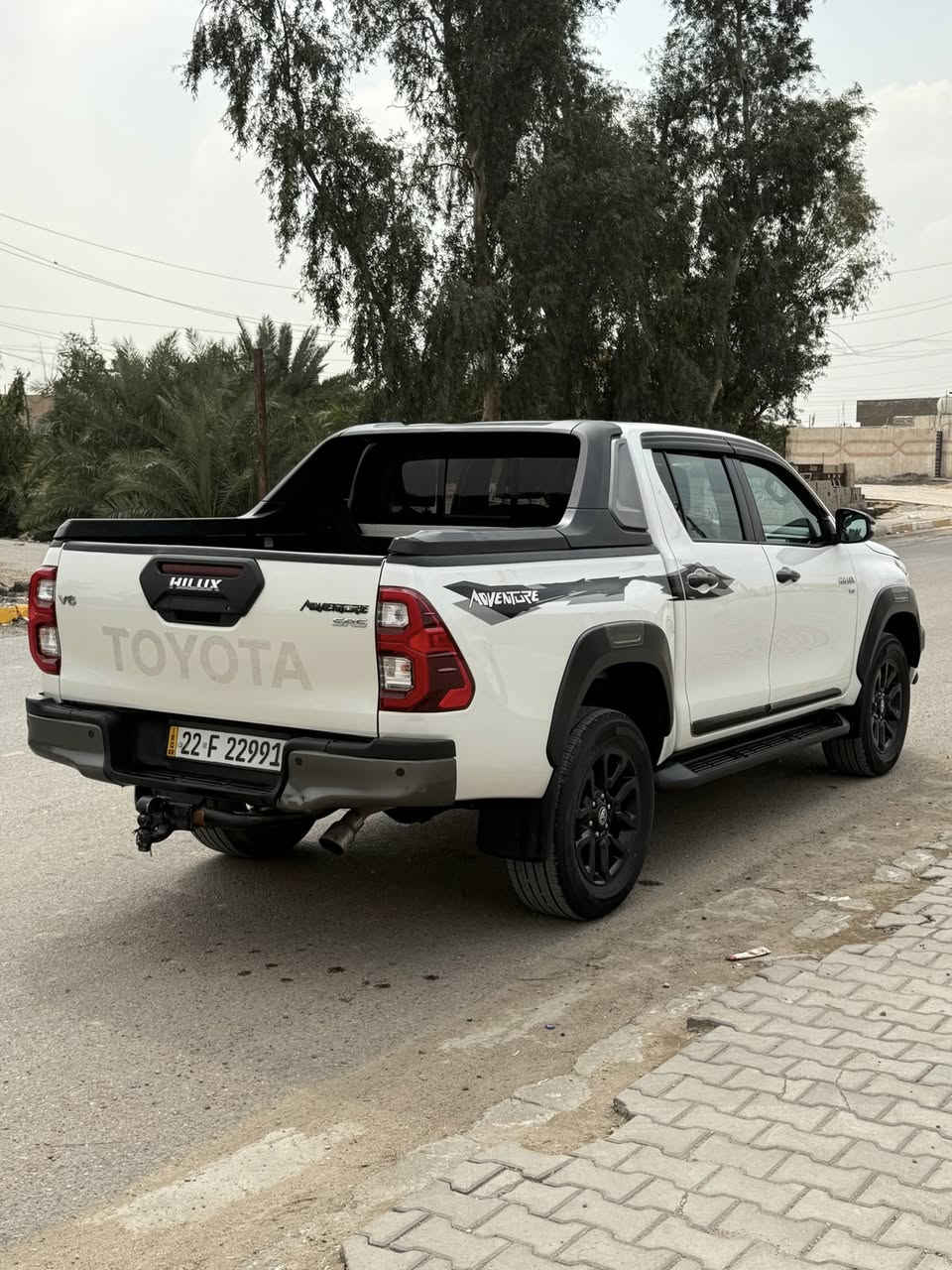 هايلوكس ادفنجر 2021
ماشية 112 الف كيلو
رقم اربيل الجديد تحويل او وكالة
مكاني بغداد 
325$
***********
