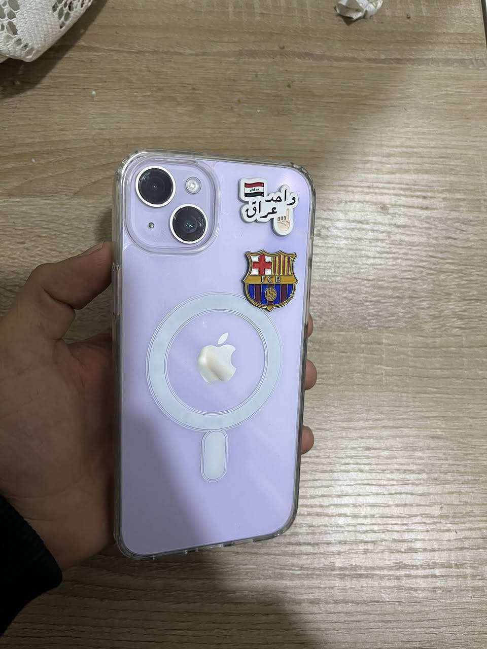 السلام عليكم
للبيع 14بلاص عربي شرق اوسط ضمان الوكالة ضمان الماستر. ابيض مكفول فقط مستبدل شاشه اصلية مال تفصيخ مفتوحة من جهاز ثاني ذاكرة 128 بطارية٧٩اصلية

الجهاز مابي اي خلل استخدامة طبيعي سعرة ٤٣٠وبي مجال مكاني حلة مركز

***********واتس أو اتصال
