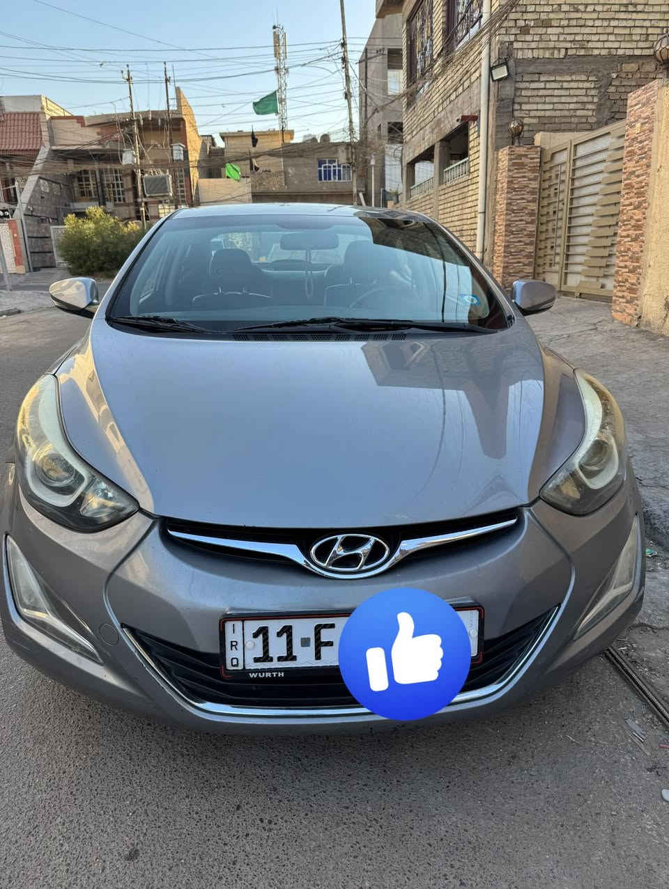 السلام عليكم النترا2014محرك 1600المكان بغداد ‭0771 350 9184‬ حادث باب فقط
