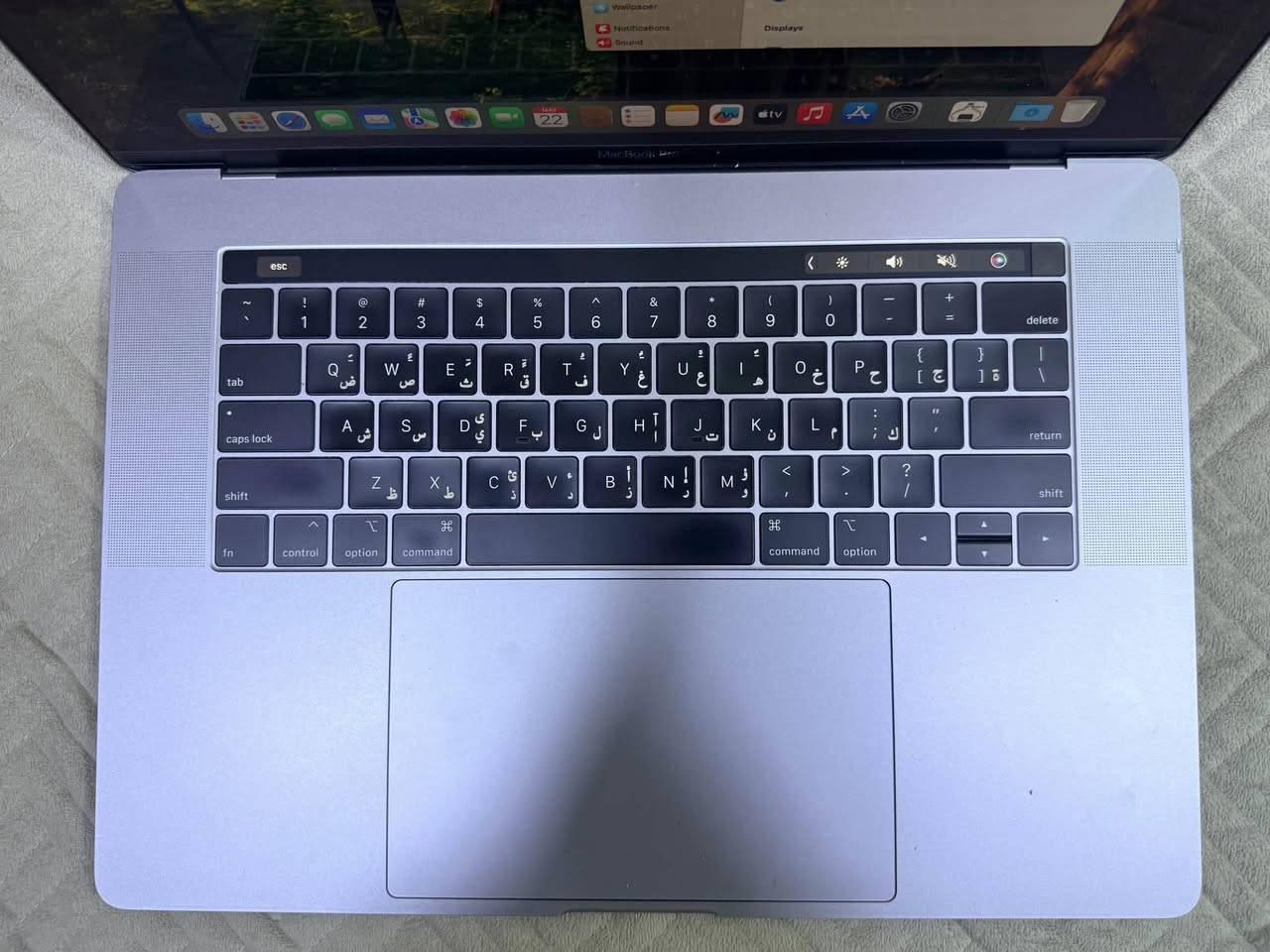 MacBook Pro 2019
Display 15"
Core i9 9980H
Ram 16 GB
SSD 512 GB
عدد دورات البطارية ٣٤٢
الملحقات شاحنة فقط

السعر ٧٠٠ الف
يتوفر توصيل
***********
