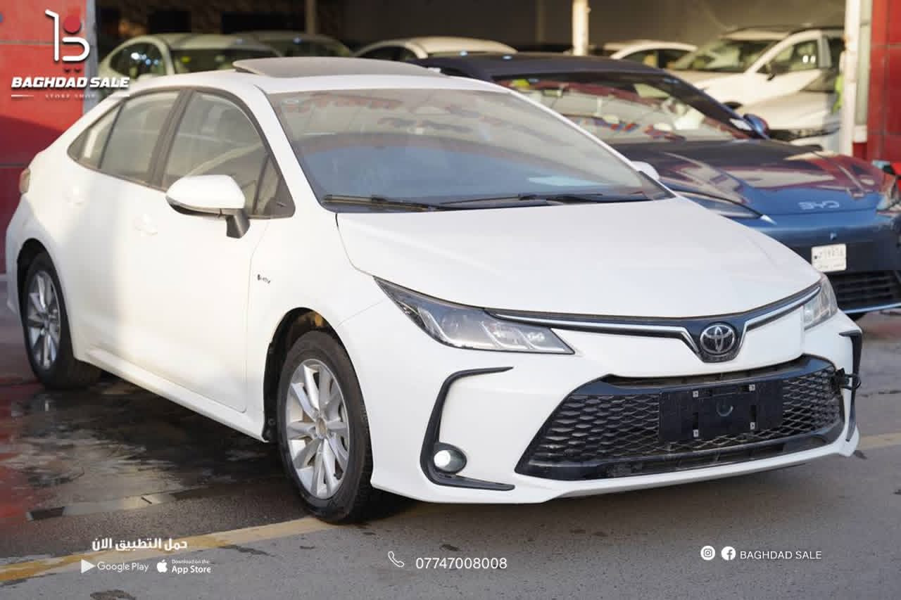Toyota Corolla 2025 – Hybrid
 تويوتا كورولا ٢٠٢٥ –– هايبرد 

🌍 المدينة –  بغداد – البياع – معرض دار السلام 

•   🛣️  المسافة المقطوعة    - زيروو  
------------------------------------------------------------ 
💰 السعر:        علق تويوتا او كورولا او 2025
وسوف يتم الرد على الخاص برسالة بالسعر ورقم البائع 
✅ المواصفات :

✅ الموديل: ٢٠٢٥
✅ الفئة: نص مواصفات
✅ الحالة: زيرو
✅ الوارد: الصين
✅ المحرك: ٤ سلندر ١٨٠٠ هايبرد (بنزين + كهرباء)
✅ الويلات: ١٦ إنش

✔️ ناقل حركة أوتوماتيك CVT
✔️ نظام هايبرد اقتصادي جداً بالوقود
✔️ شاشة وسطية تعمل باللمس
✔️ Apple CarPlay & Android Auto
✔️ كاميرا خلفية
✔️ حساسات خلفية
✔️ مكيف أوتوماتيك
✔️ تحكم ستيرن متعدد الوظائف
✔️ مثبت سرعة
✔️ مرايا كهربائية
✔️ إضاءة LED أمامية
✔️ نظام ABS + ESP
✔️ وسائد هوائية متعددة
✔️ نظام مراقبة ضغط الإطارات


**إذا كنت صاحب هذا الإعلان وتريد حذفه لأي سبب، رجاءا أرسل رسالة إلى الدعم الفني**