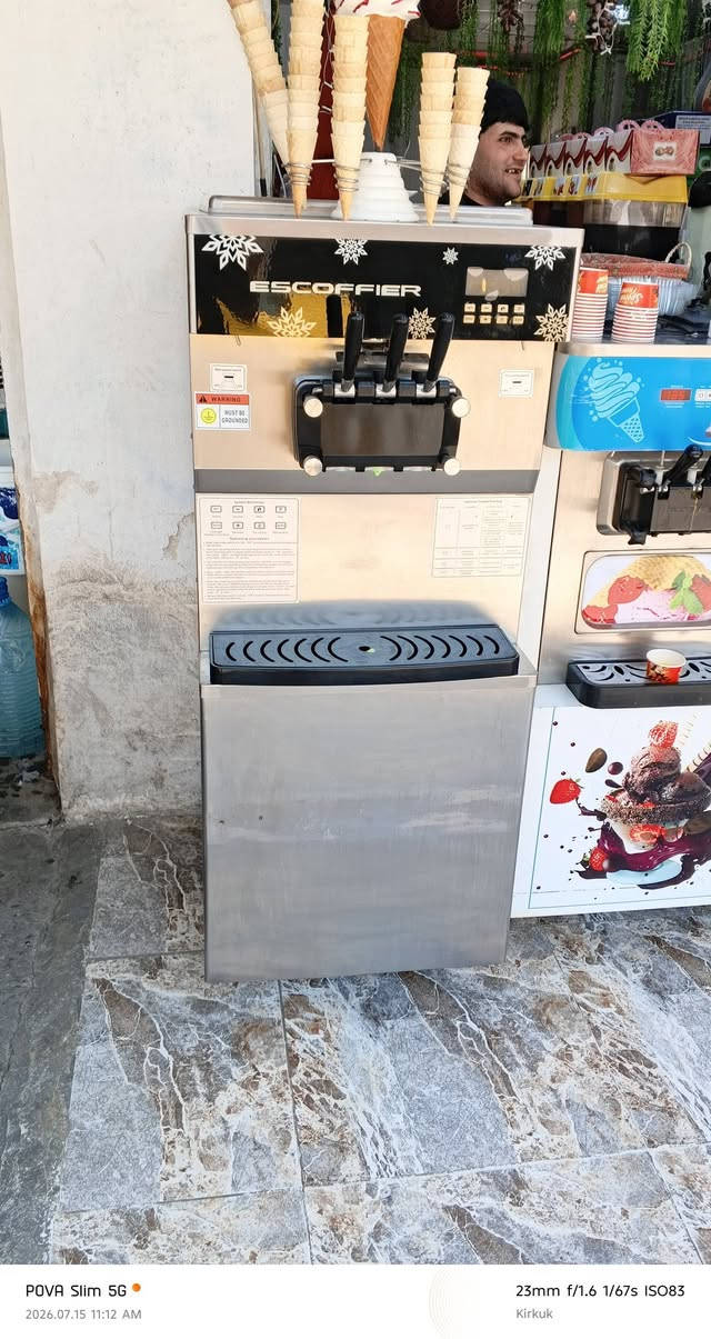 سكوفاير ياباني 
اخو الجديد  مستخدم  كم شهر 
خلاط 
دبل كوبريسر 
غسل ذاتي 
تبريد احواض 
جهاز بل شرط 
سعر 17 ورقه 
عنوان كركوك
للاستفسار اتصل 
***********
