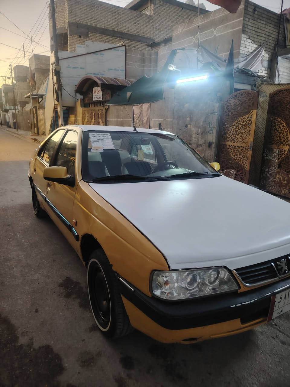 السلام عليكم ورحمة
بيجو لميس مديل 2013  سياره حلوه بيهة خيط بخار
تخم تاير جديد صدر جديد العبيدي شارع 20 سعر 22 بيه مجال بسيط *********** / ***********  واتساب
