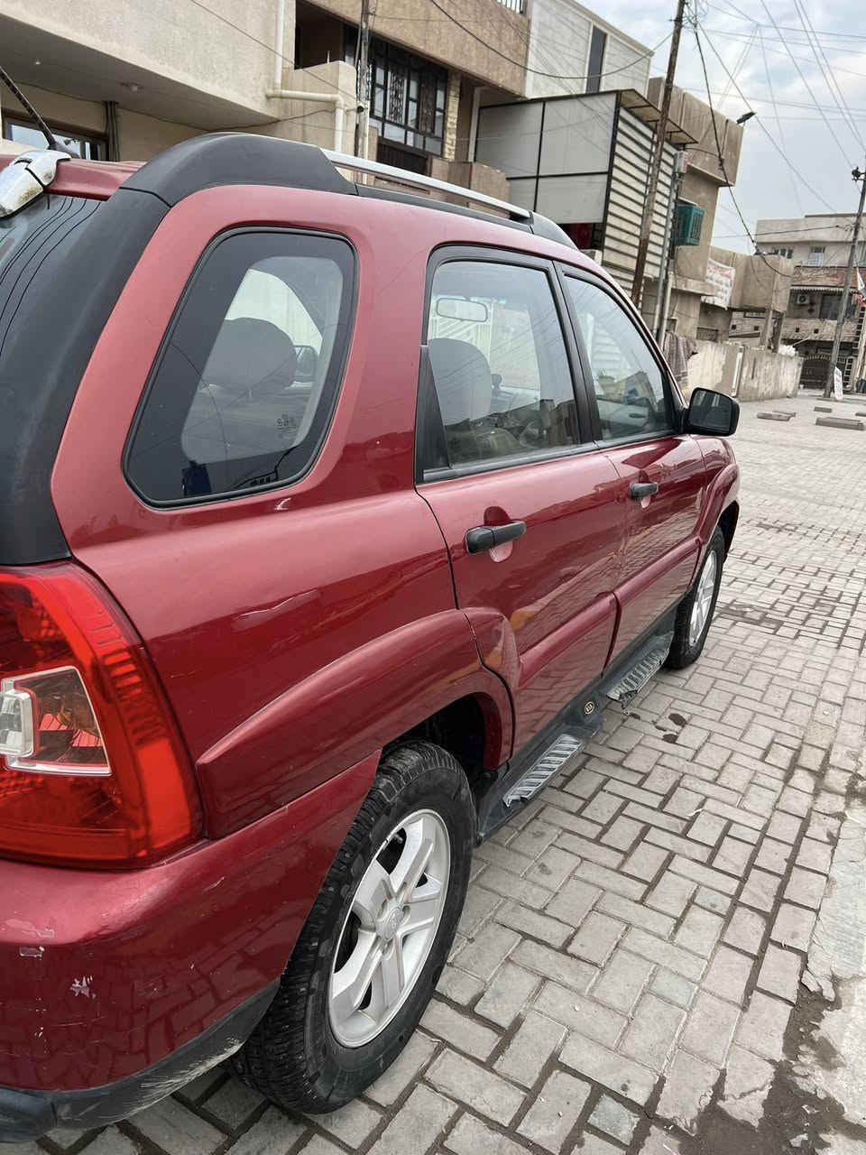 سبورتج خليجي ٢٠٠٩ رقم بغداد انكليزي محرك ٢٠٠٠
بيها صبغ على أثر طخة بسيطة المنطقة المأشرة  قبق الصندوق
السعر 110 الرقم ***********
