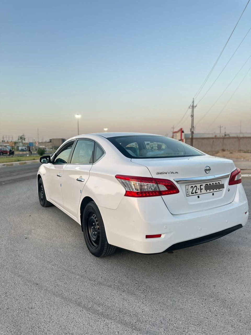 نيسان سنترا خليجي كفاله عامه
موديل ١٩
رقم اربيل
تبريد قطعتين
داخل بيجي
ماشيه 144 الف
على وضع الشركه استخدام شخصي
تخم تاير
كير محرك كفاله 
السعر 128$
الاتصال ***********
