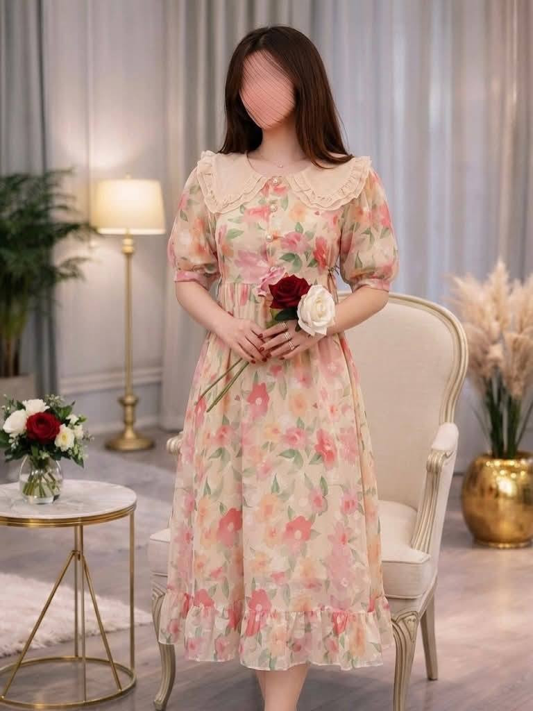 ✨ الرقة والأناقة في فستان واحد ✨
​لكل اللي بيحبوا الستايل الكوري الهادي والراقي 🌸 فستان مشجر بألوان الربيع الدافئة، خامة مريحة وتصميم يجنن مع ياقة الدانتيل المميزة.
​التفاصيل: موديل ناعم، مثالي للخروجات الصيفية والمناسبات البسيطة.
​السعر: ٣٠ الف
توصيل ٣ الاف لكل العراق 
​الكمية محدودة جداً! للحجز أو الاستفسار، تواصلوا معي على الخاص 💌 @إشارة


**إذا كنت صاحب هذا الإعلان وتريد حذفه لأي سبب، رجاءا أرسل رسالة إلى الدعم الفني**