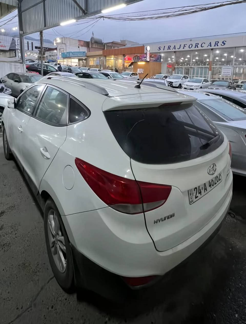 توکسون 2013
سێ قطعة صبغ بێ داخلی و بێ ارباگ
رقم و سنوی جدید
گێر و مەکینە شرت 
سعر 130 وەرەقە
*********** دهوك, العراق
