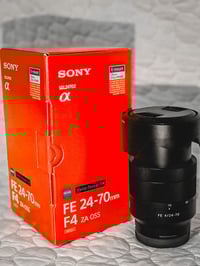 عدسة سوني • ٢٤-٧٠ • فتحة ٤
