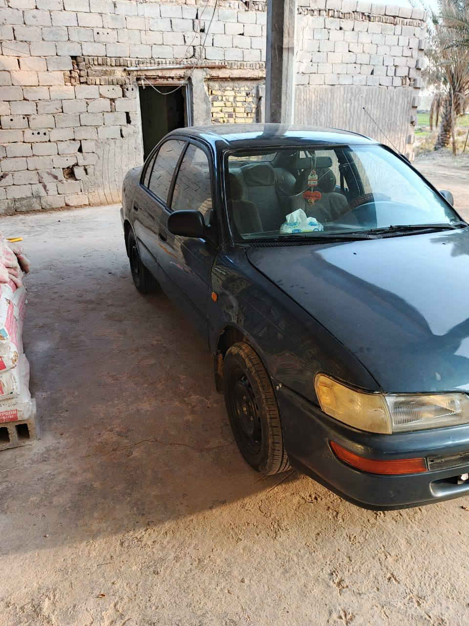 كورلا للبيع موديل 93 يسره بلاد رقم كربلاء مكفوله من الاصوليات والگص مداور ثاني يوم السياره صبغ جديد كير ومكينه كفاله حداديه جديده   التبريد يريد منضومه بطاين جدد دشبول على وضع الشركة جديد
تفاصيل السياره بالسونار معجون فقط بالدوس لان مسوي خياساتها

السعر 58 وبيها مجال قليل

رجأ الي مو شراي لايكسر بحلال الناس

العنوان بابل قضاء الكفل 

***********
