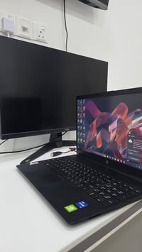 لابتوب HP • لابتوب كور i5 • رام 12GB • SSD 512GB • كرت شاشة NVIDIA • و...