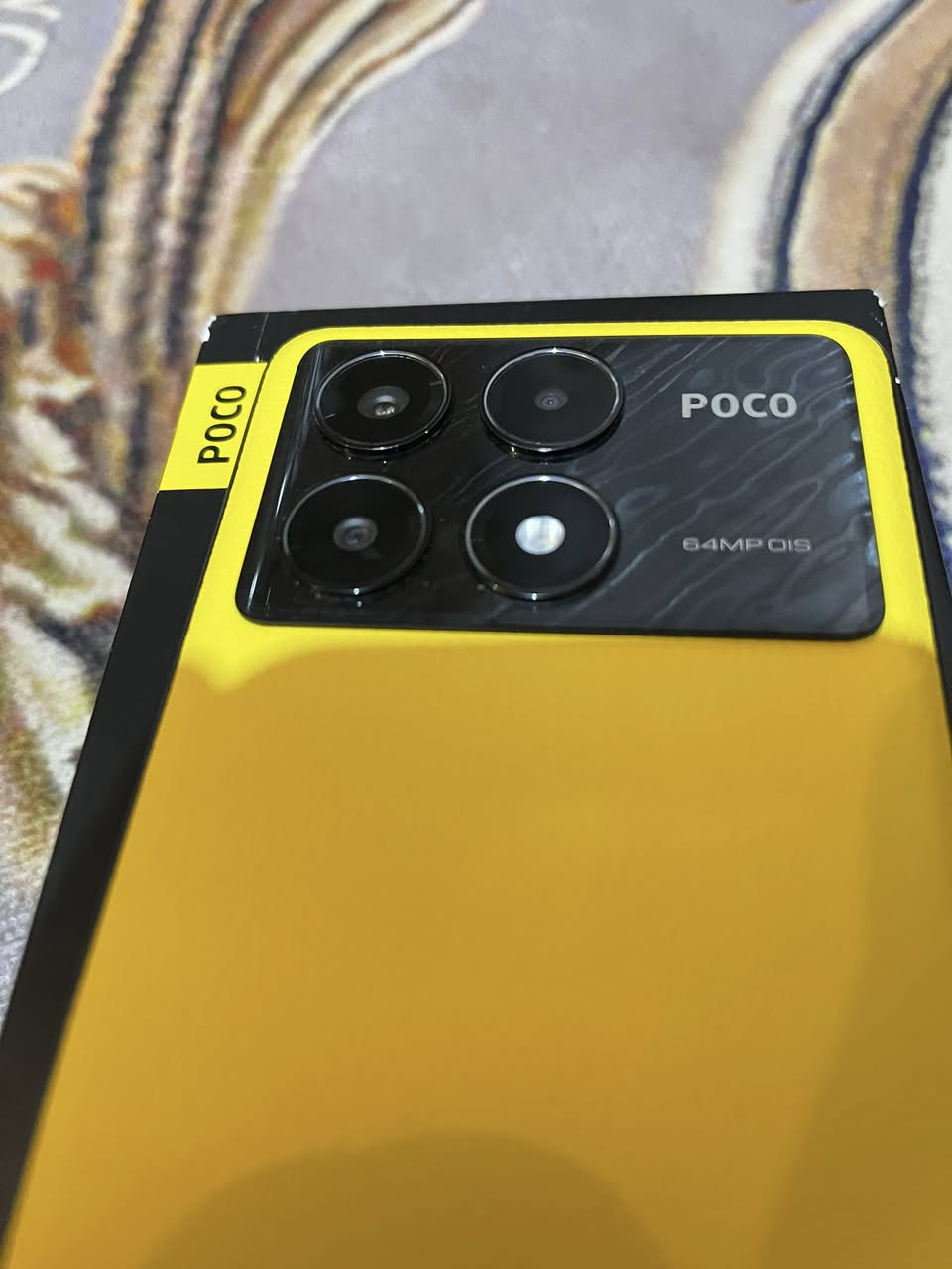 سلام عليكم جهاز البيع POCO X6 Pro 5Gذكراه 512جهاز 120فريم بل بوبجي جهاز نضيف ملحقاته وياه ￼ استخدام شخصي كلشي مابدل بيه جهاز مكفول رقم الهاتف *********** ￼
