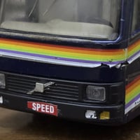 Volvo Bus   صنع في إسبانيا 🇪🇸 قطعة نادرة  حديد بالكامل وزن ثقيل جداً ا...