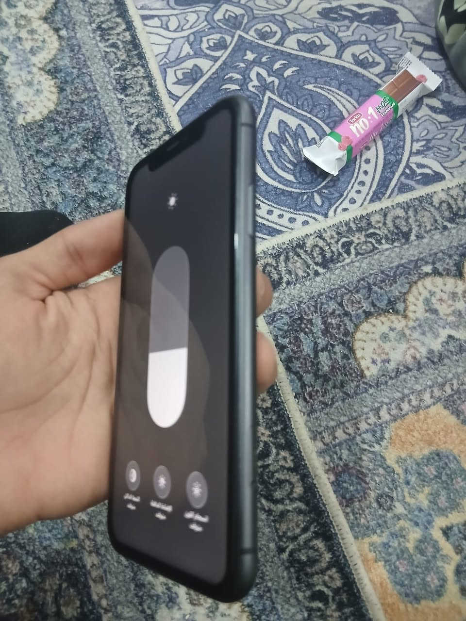 سلام عليكم ايفون 11 عادي لون اسود ذاكرة 128 مبدل شاشه وبطاريه وفيس ايدي واكف امانت الله شاشه اصليه وثلاث خيارات وشحنه يطول اكثر من 8 ساعات وربع ساعه يفول شحن جهاز A نظافة 100‎%‎100 ماستر سعر 175 قفله مكاني بغداد جسر ديالئ القديم


**إذا كنت صاحب هذا الإعلان وتريد حذفه لأي سبب، رجاءا أرسل رسالة إلى الدعم الفني**