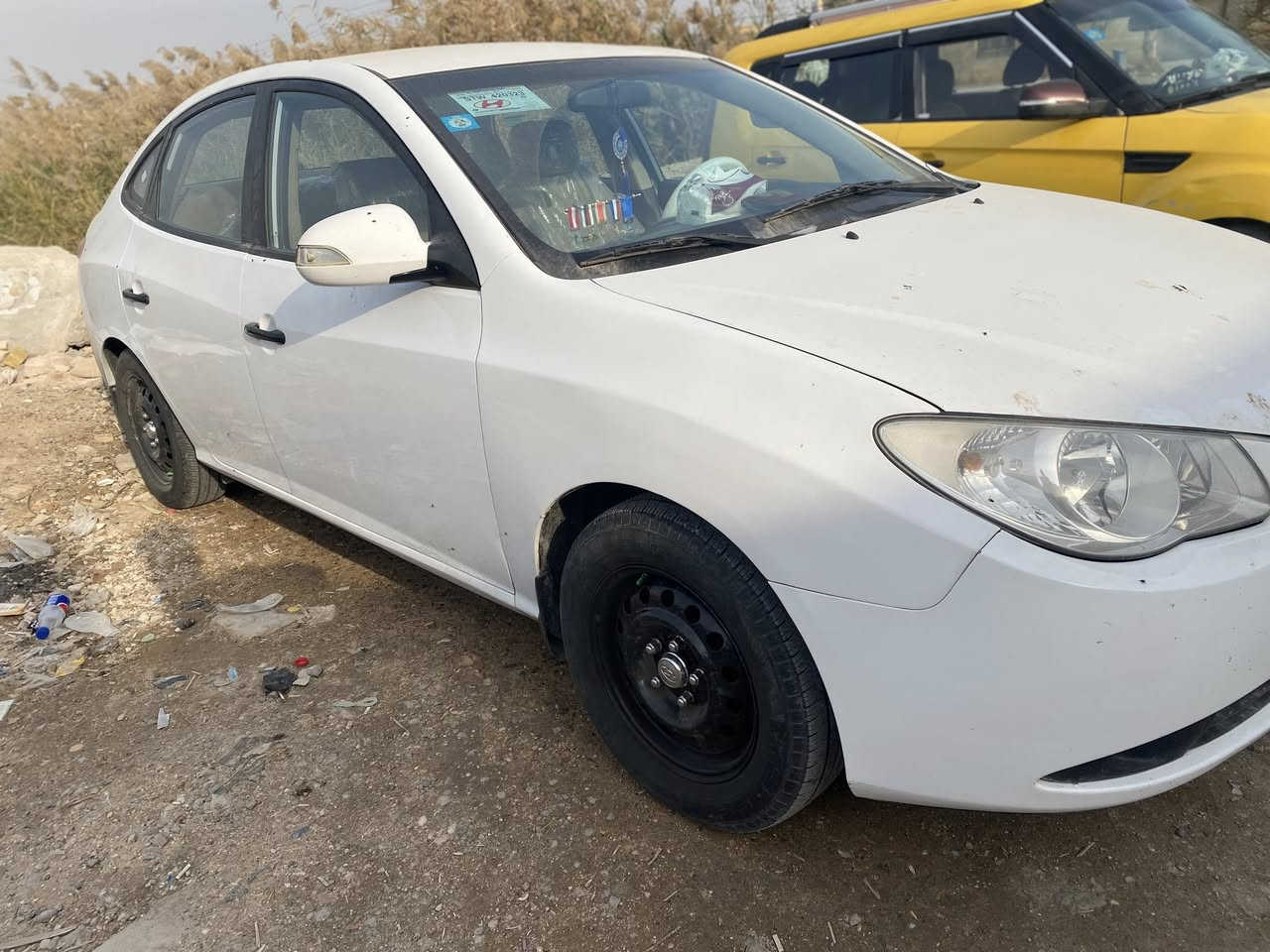 هونداي النترى موديل 2009 محرك 1600  بيهه قطعتين صبغ فقط سونارهة مو جود سعره 110 قفل  ***********
