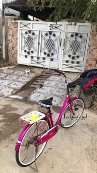 وردي غامق • موديل ١٨ • تايرات جدد