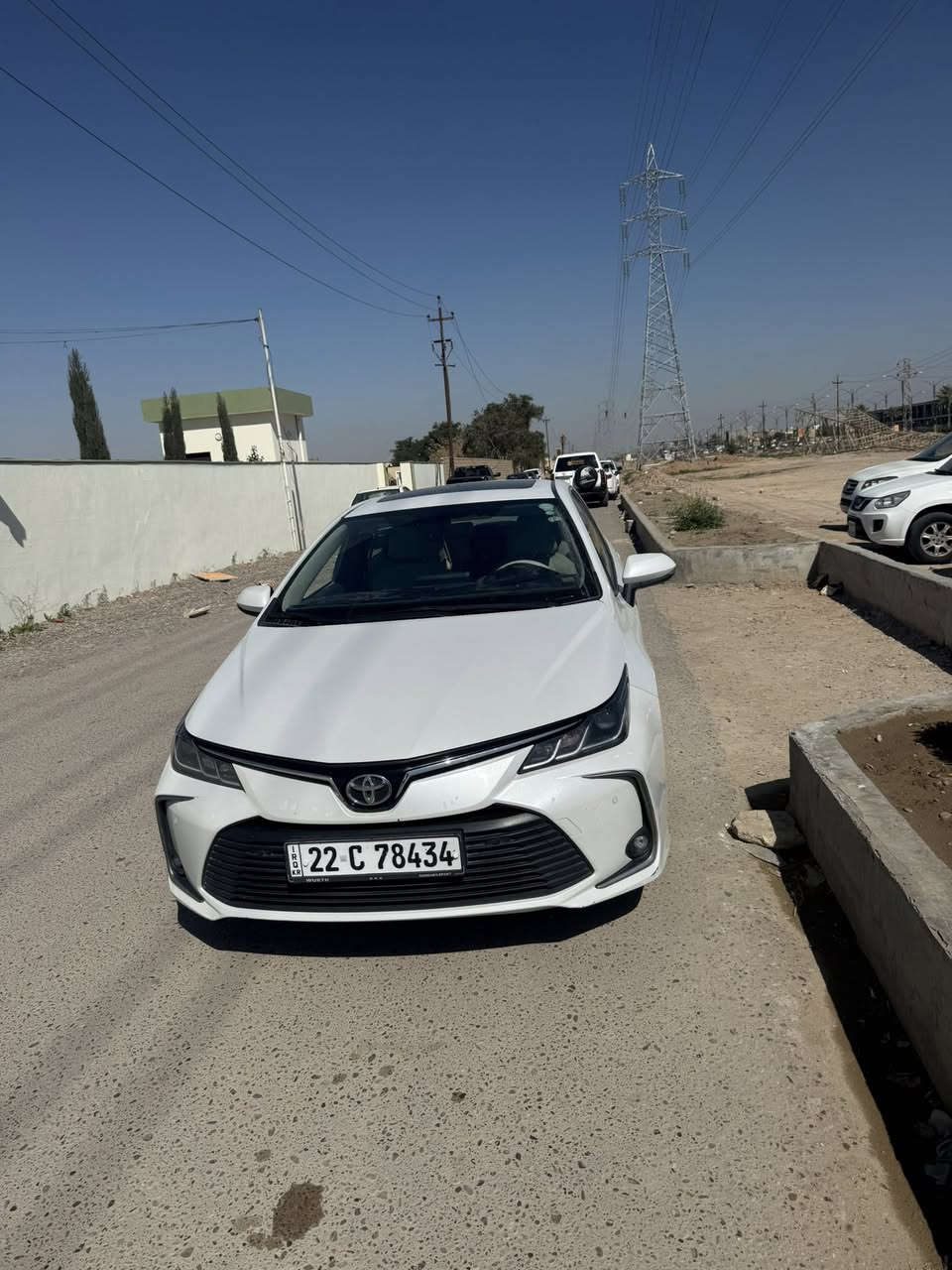 تويوتا كورولا(2022)
خليجي جيهان

فول مواصفات سلايت بصمه تشغيل بصمه ابواب 

ماشيه   125km

مكفوله كفاله عامه من الصبغ فقط بارد بيها هلال الجامغ

(كلين)

گير محرك كله شرط 

ما ناقصها اي شي 

السعر 170 بيها مجال

مكاني (صلاح الدين بيجي)
***********
