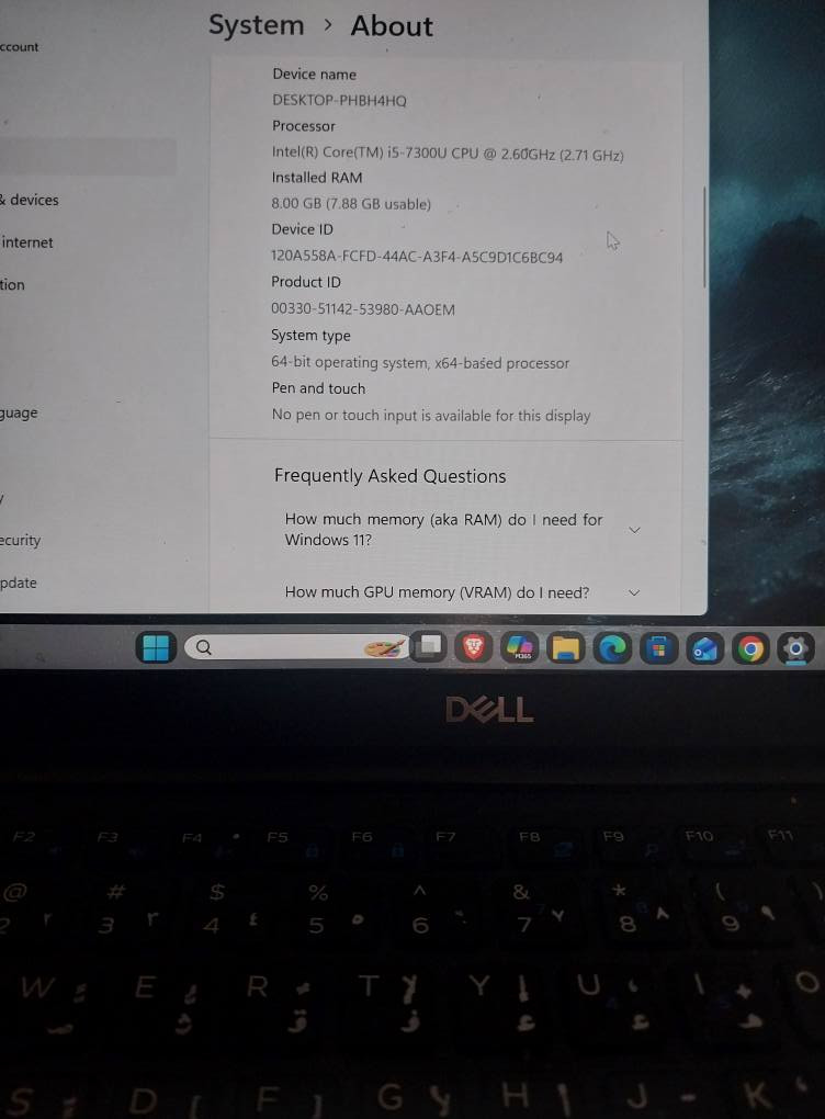 لابتوب Dell كور آي 5 من الجيل السابع الهارد 256 ssd و الرام 8GB نظام التشغيل وندوز 11 برو حلة, بابل


**إذا كنت صاحب هذا الإعلان وتريد حذفه لأي سبب، رجاءا أرسل رسالة إلى الدعم الفني**