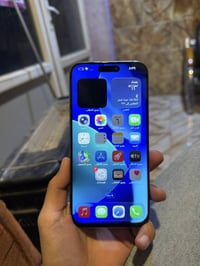 ١٥ برو ماكس ذاكرة ٢٥٦  بطارية ٨٦  مبدل شاشة  كاميرا ممبدلة بس تقره قطع...