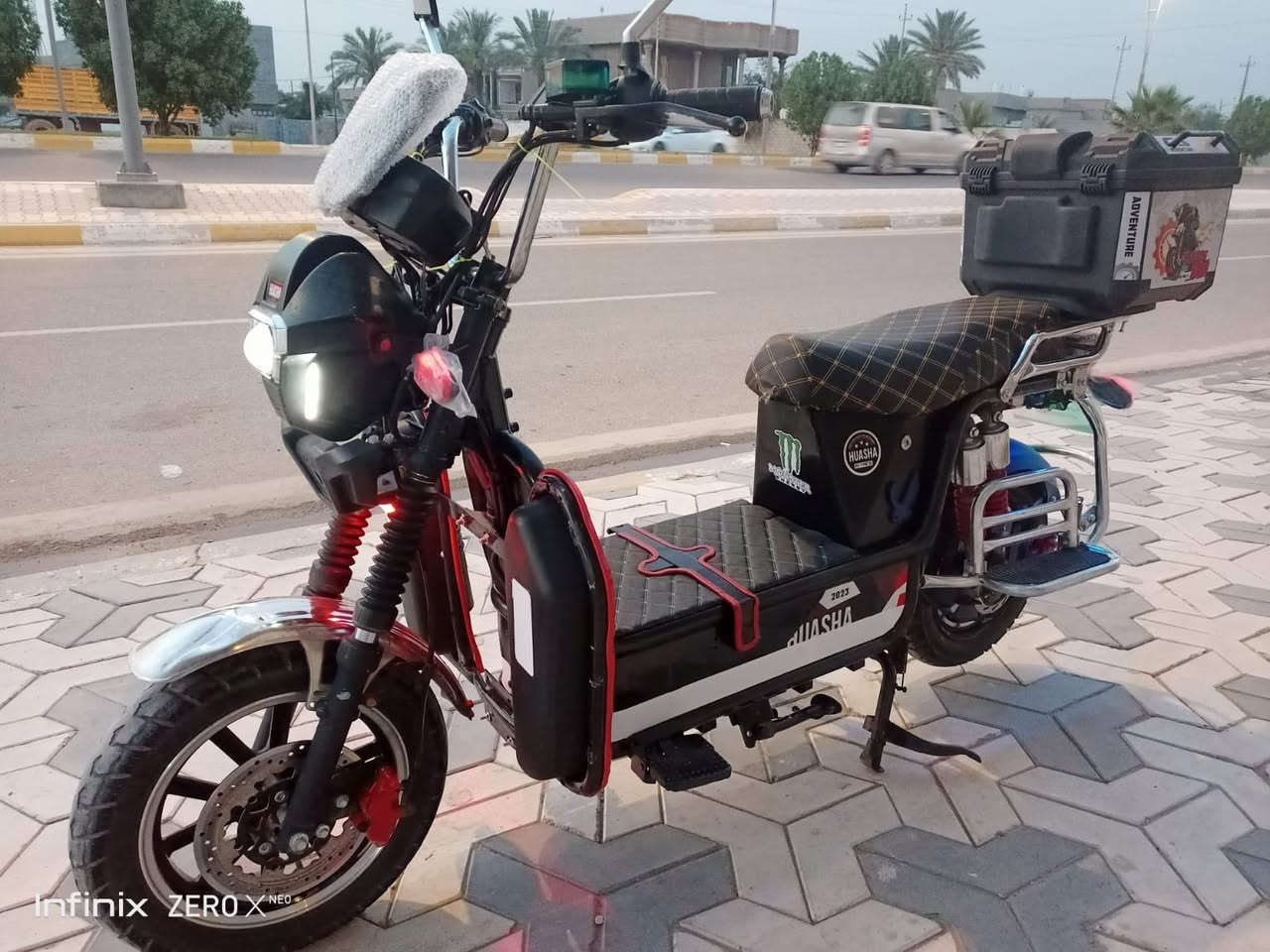 السلام عليكم للبيع دراجة شحن جبلي ٢٠٢٤بطاريات على الفحص
مواصفات دبل إشارة لايت عالي ناصي بك رجوع نشر داير  أربع نمر ٥بطاريات الماطور وشرط  الفحص 
مكاني فلوجة شارع ٦٠ 
للاستفسارات 
***********
***********
