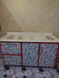 كاونتر تزكام ثلاث قطع مرمر الشراي يتصل 300 وبي مجال 07821224603 077415...