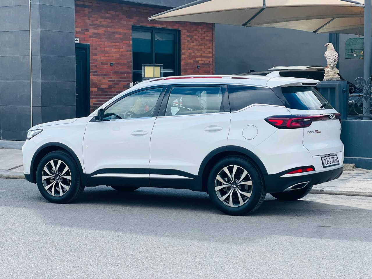 chery tiggo 7 pro 2022
شيري تیگۆ ٧ پرۆ 2022

فوول مواسفات زمان شريكة 
گێڕ تۆماتیک و عادی تا ٩ نمرە ، بەسمە ، دەرگا بەسمە، شەغال ، سڵاید ،سڵاید کۆنتڕۆڵ, تەحدید سورعە ، شاشە ، کامێرا ، تەبرید لەمس ، تەبرید مەرکەزی، ئۆتۆ هۆڵد، توڵی سەقف ، لایت لید، جام کارەبایی،بەرزو نزمی جامەکان بەکۆنترۆڵ،ئاوێنە کارەبایی، ئاوێنە ئیشارەت، لایت ئۆتۆ، حاسەی دواوە ، ووریاکەرەوەی دزی ، دوگمەی هاوکاری برێک ، بەرزو نزمی لایتەکان ، دژە خلیسک ،فڵچەی دواوە، سوکان ڤۆلیۆم و بلوتوزو وای فای و کار پلەی ، شوێن عەینەک، دوو سویچ کۆنتڕۆڵ تەنها 80  هەزار کیلۆمەتر چووە سيرفز كامال لة شريكة بؤي كراوة 

بێ بۆیاخ ، ، سارد
هە موو  بە شە رت
ڕەقەم هە ولیر  ، تاحویل مباشر ،  بەشەرتی بەناو کردن و غەرامە. بة ناوةي خومة 
سەنەوی رةقم نوي 
135 $ نرخ  کەمێک مەجال 
***********📱 وتصئاب أربيل, العراق
