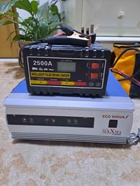 عاكسة مكسما ٩٠٠ بدلت بيهه فقط فيوز لأن خلينه روس الباتري بالعكس وطك شغ...