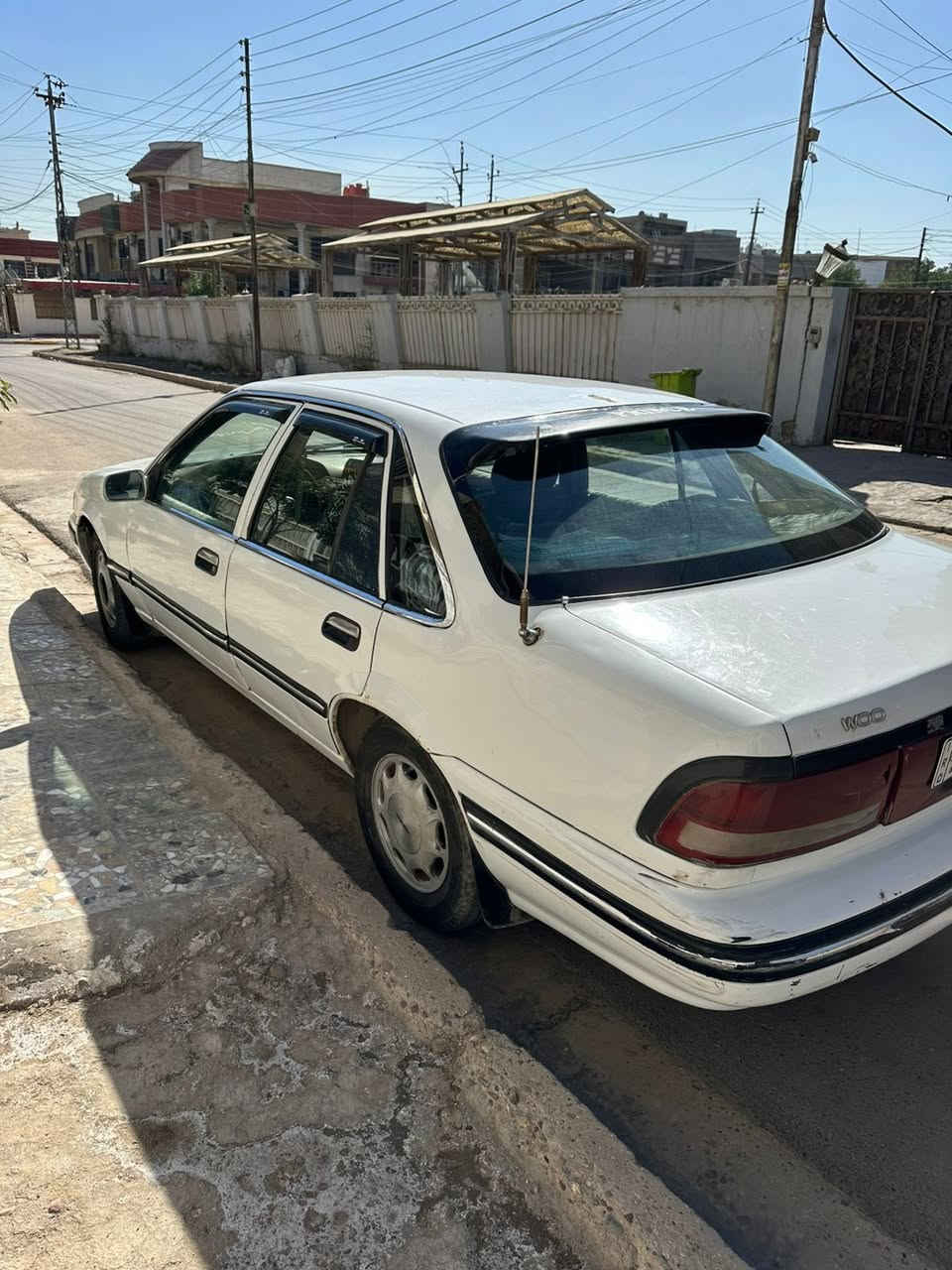 السلام عليكم ورحمة الله وبركاته 

موديل 1994
المكينة مكفولة
الكير زين ما بيه مشكلة
ع وضعها الدعامية الأمامية جهة اليسار متأثرة (موضحة بالصور)

السيارة رقم ديالى باسمي 
تحويل ثاني يوم
السنوية 2030
(السعر 32 )
المكان بغداد / البلديات
للاستفسار خاص أو اتصال
***********
