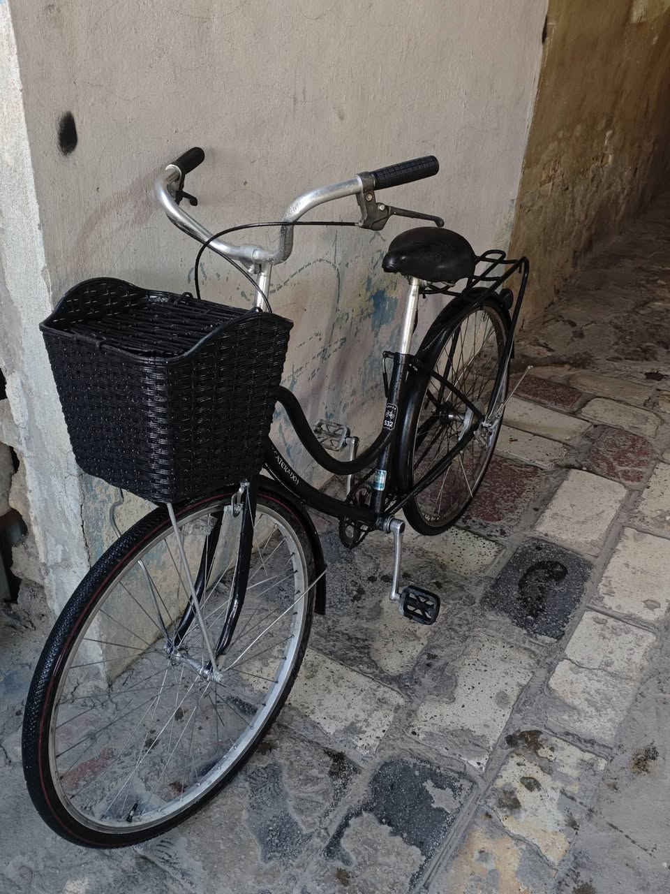 سلام عليكم بايسكل بناتي حجم 26 ماركة CATERADO ياباني حاوية
مابي نقص 
ركبة كشن المنيوم 
ستيرن المنيوم
سعر 75 بي مجال حك الجية 
للتواصل *********** بي واتساب
مكاني البياع الرسالة الثانية
