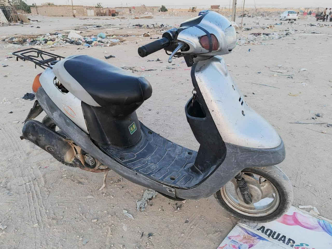 السلام عليكم دراجه بطه للبيع 
السعر 120 .الرقم .***********
دراجه مكينته حلوه 
كهربائيات كامله 
سلف وهندر شغاله
