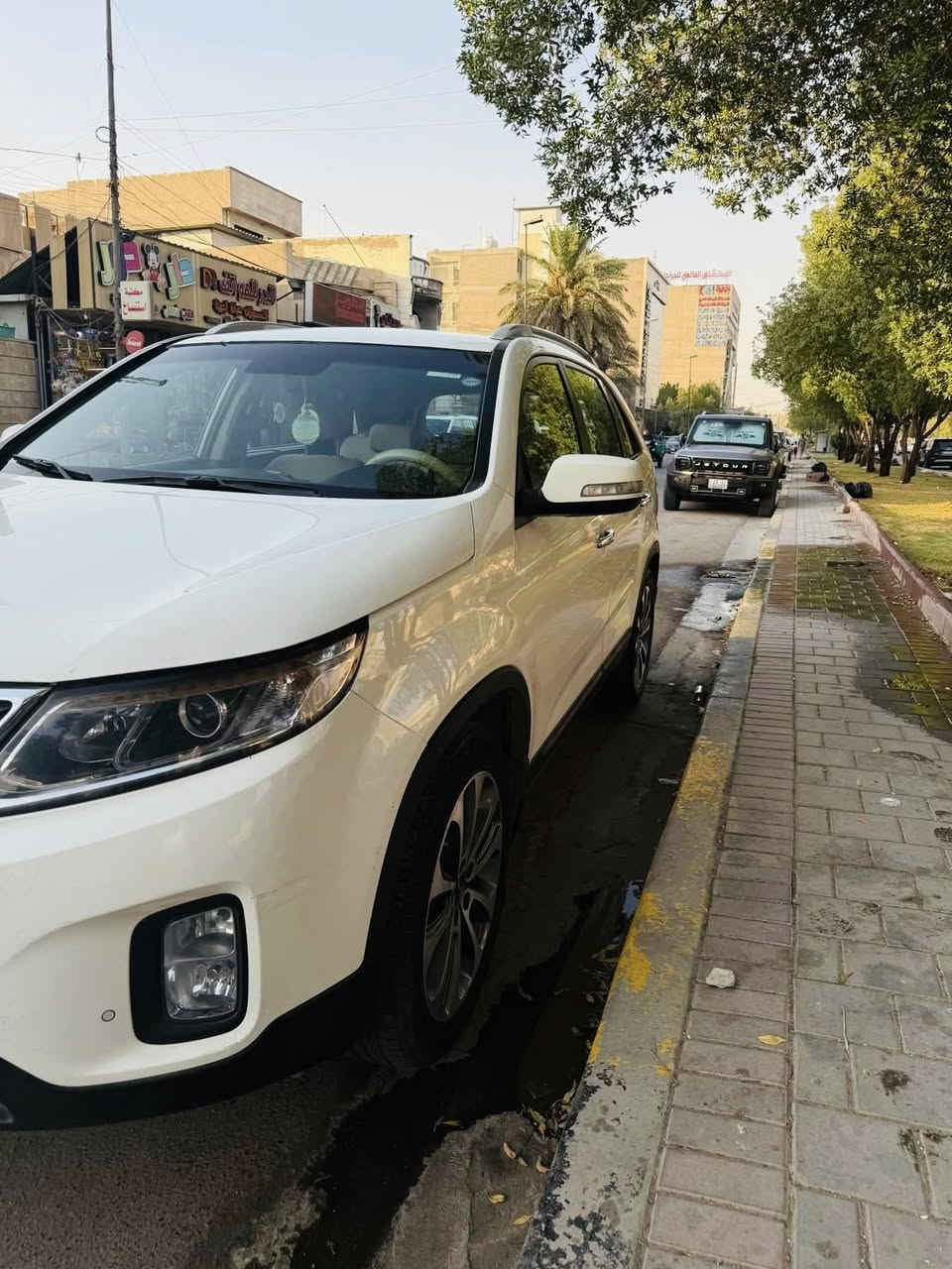 السلام عليكم سورنتو 2013شكل 15خليجي رقم سليمانية بأسمي الدولي الجديد محرك 2400دوش 7راكب 3قطع تبريد بك لايت لد حساسات امامي خلفي مري شفط تبريد بيانو 3انظمة قيادة اناره ترحيب داخليه ماشية 128الف مكفولة كفالة عامة من الصبغ والتبديل والضرر محرك كير حداديه كفالة عامة مكانها بغداد السعر 149وبيها مجال قليل للاستفسار ***********
