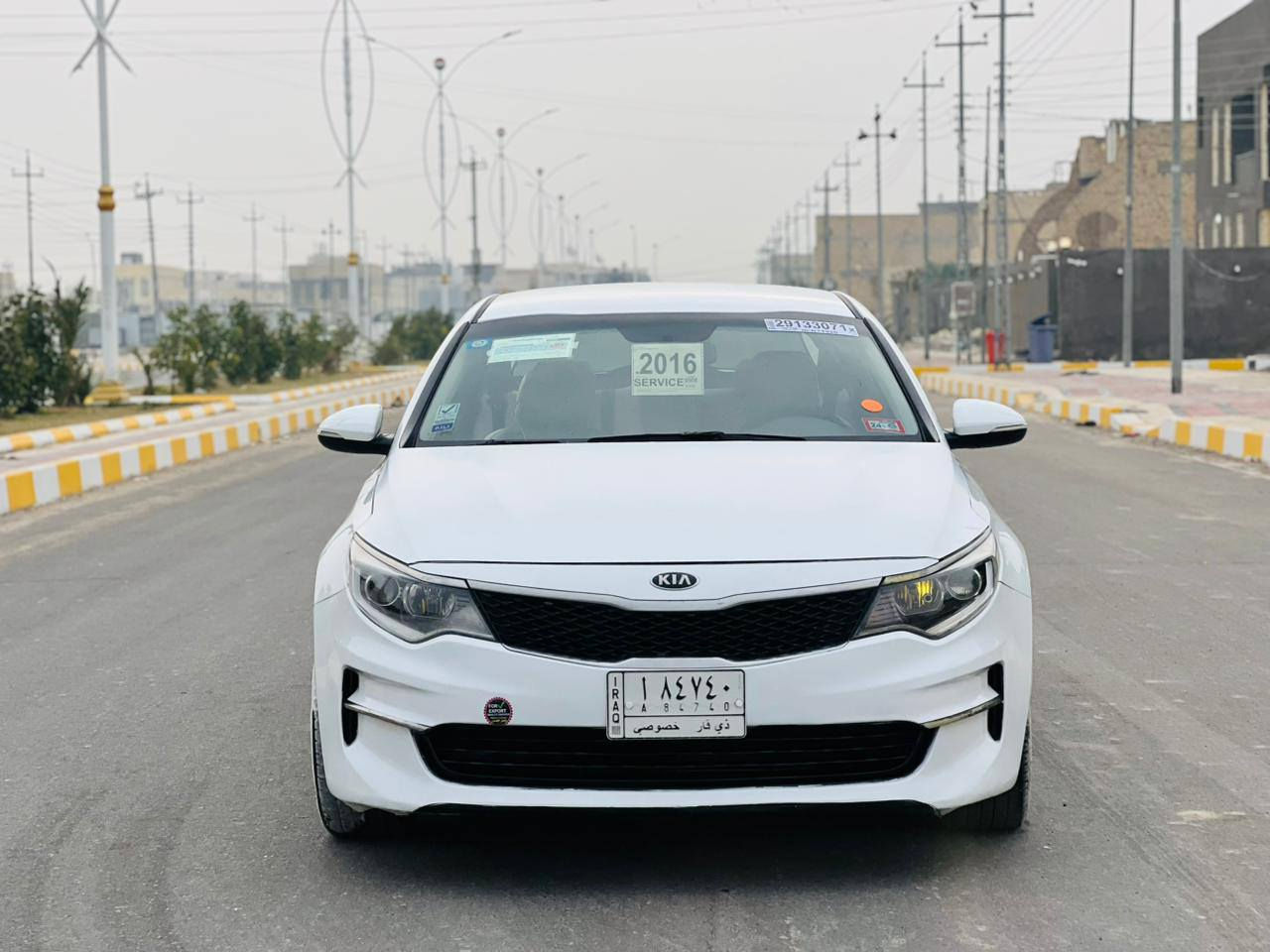 للبيع كيا اوبتيما وارد امريكي موديل 2016 
ضررها  جاملغ مبدل وباب صبغ 
فول مواصفات 1/1 ما عده الفتحه 
السيارة جديده وجاهزه للأخير محرك 2400 
مكانه الناصريه المركز السعر 127وبيه مجال 
للاستفسار ***********
