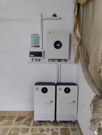 منظومة طاقة شمسية • ألواح لونجي 650واط • قضاء الحويجه