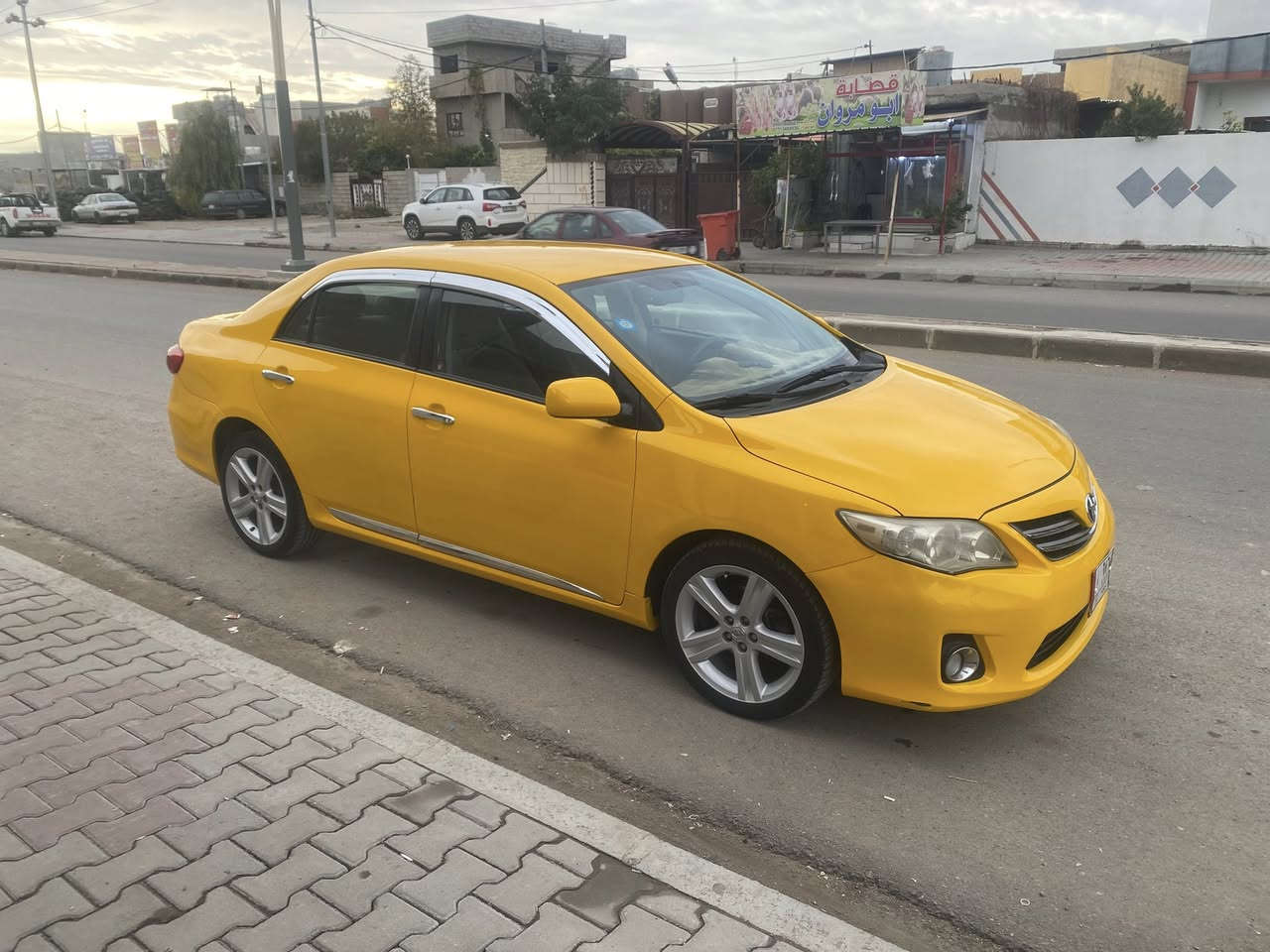 كورله ٢٠١٢غاز بانزين بدون دواخل بدون تبدل ولا قطعه بيها ضربه بالجنطه فقط+تصفيه صبغ جديد 
السعر 125$
مكان كركوك 
***********
