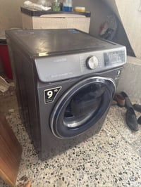 غسالة سامسونج ٩كيلو شغاله كامل بس التجفيف بيها يشكل مرات يشتغل مرات لا...