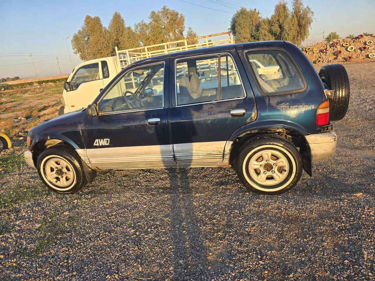 كيا سبورتج موديل ١٩٩٤
رقم ديالى سنويه مجدده ل٢٠٣٠
محرك ونجي تيوتا ٤ سلندر 
للأ ستفسار.اتصل  ***********
